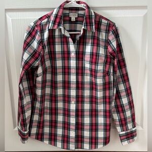 J. Crew Multicolor Plaid Shirt